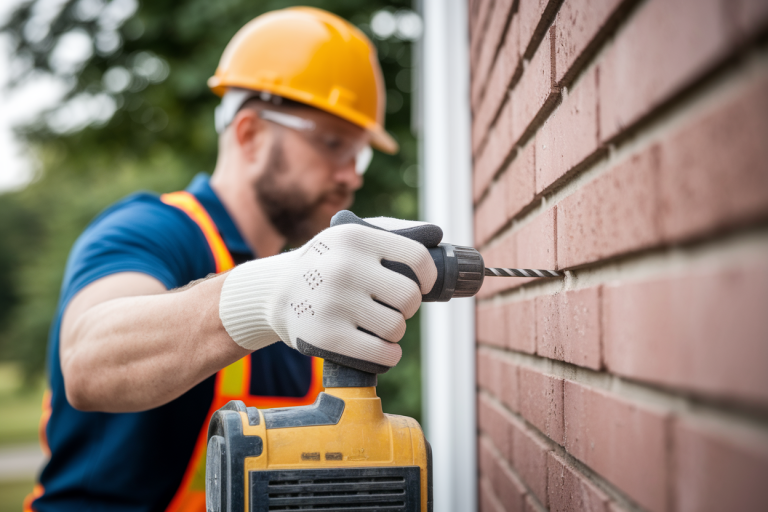 Passer un Câble à Travers un Mur Extérieur : Techniques et Solutions pour Façade