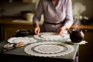 Astuce de Grand-Mère : Comment Amidonner les Napperons